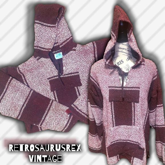 Vintage Other - Vintage 90’s Hoodie Poncho Big G Imports, XL